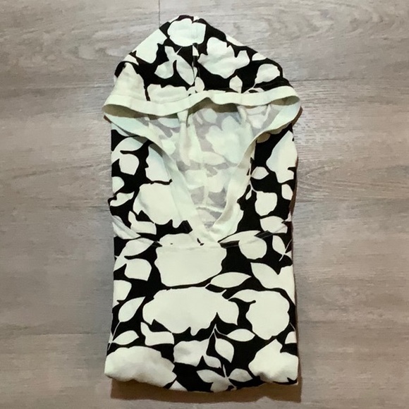 Majestic Filature Size S 100% Cotton Hoodie in Black and Grey-Mint.  Never worn! - Picture 1 of 5